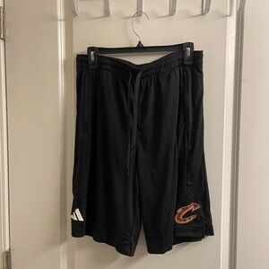 Adidas’s Men’s Cleveland Cavilers Basketball Shorts